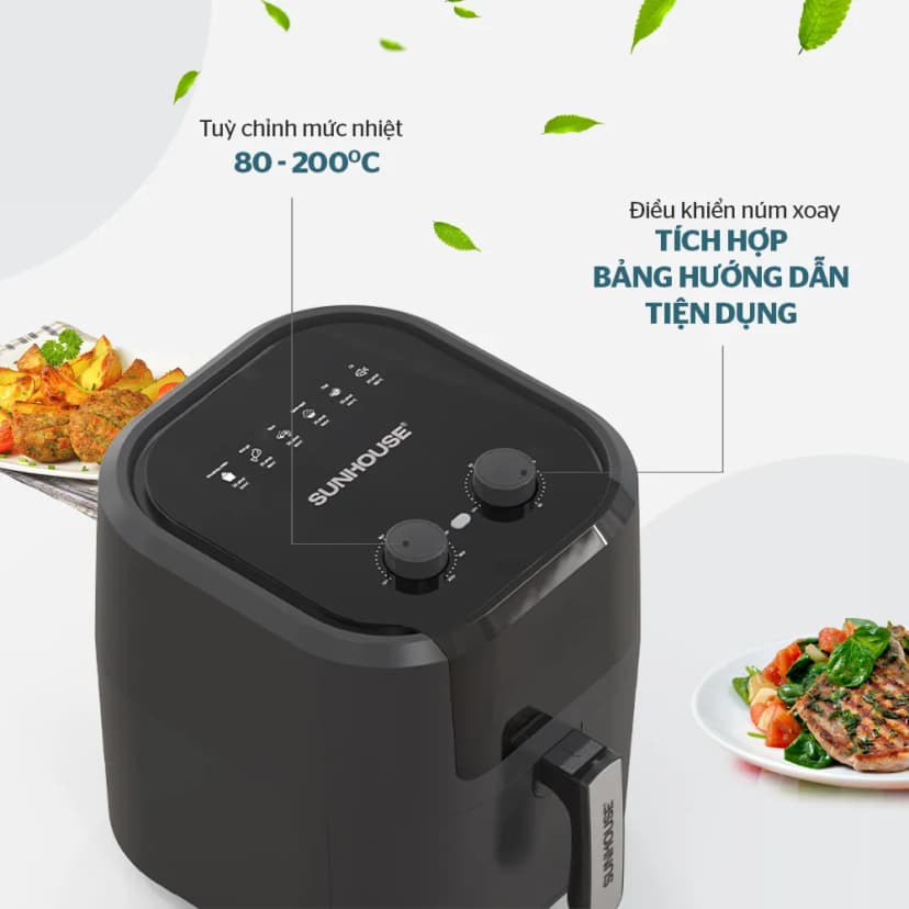 So sánh giá Nồi chiên không dầu Sunhouse 6.5 lít SHD4032 - Tìm sản phẩm giá rẻ nhất - Ảnh 11