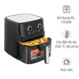 So sánh giá Nồi chiên không dầu Sunhouse 6.5 lít SHD4032 - Tìm sản phẩm giá rẻ nhất - Ảnh 9