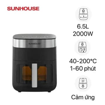 So sánh giá Nồi chiên không dầu Sunhouse Mama 6.5 lít SHD4092 rẻ nhất? - Ảnh 12