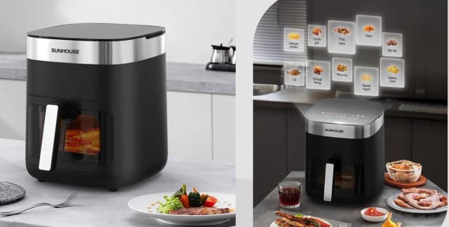 So sánh giá Nồi chiên không dầu Sunhouse Mama 6.5 lít SHD4092 rẻ nhất? - Ảnh 6