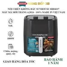 So sánh giá Nồi chiên không dầu Sunhouse 9 lít SHD4037 rẻ nhất? - Ảnh 9