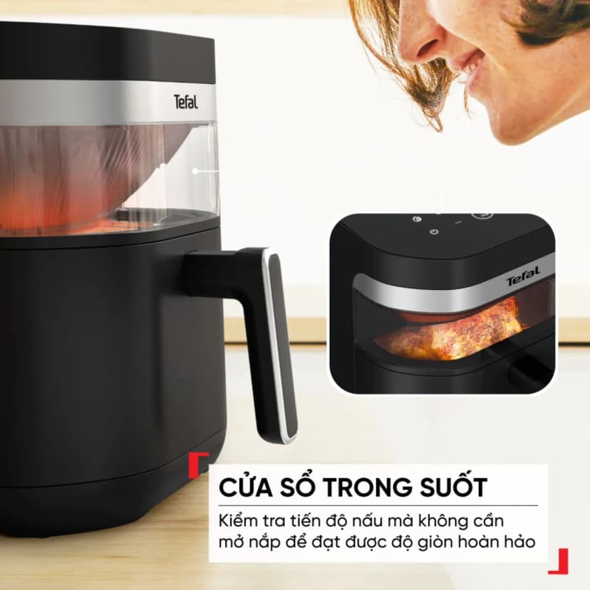 Nồi chiên không dầu Tefal 7 lít Far Infrared EY8328E0 - Giá rẻ nhất hôm nay - Ảnh 4