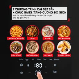 Nồi chiên không dầu Tefal 7 lít Far Infrared EY8328E0 - Giá rẻ nhất hôm nay - Ảnh 5