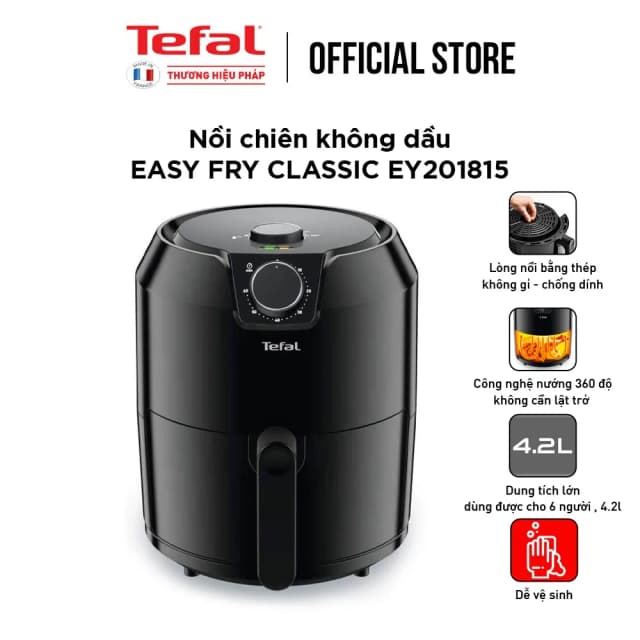 So sánh giá Nồi chiên không dầu Tefal 4.2 lít EY201815 rẻ nhất? - Ảnh 10