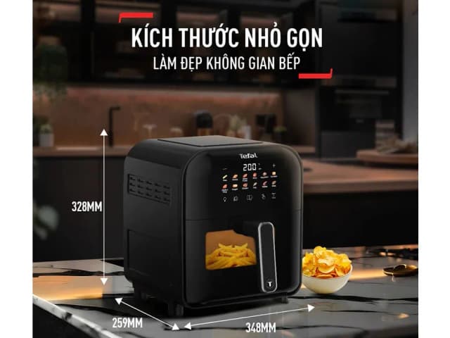 So sánh giá Nồi chiên không dầu Tefal Window 6 lít EY821868 rẻ nhất? - Ảnh 11