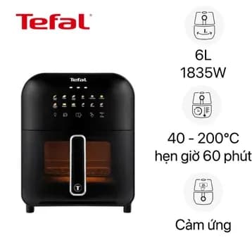 So sánh giá Nồi chiên không dầu Tefal Window 6 lít EY821868 rẻ nhất? - Ảnh 4
