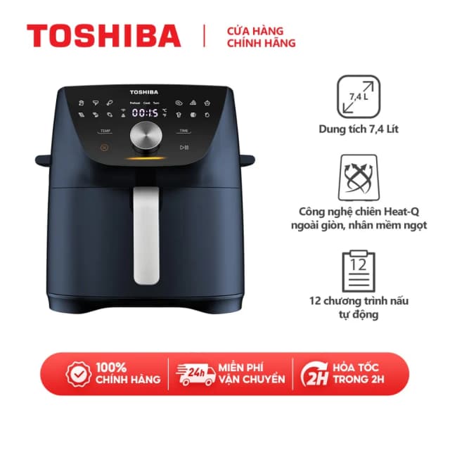 So sánh giá Nồi chiên không dầu Toshiba 7.4 lít AF-74CS2SRVN(B) rẻ nhất? - Ảnh 14