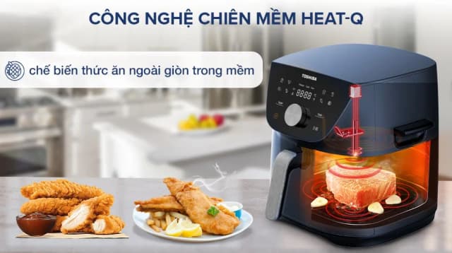 So sánh giá Nồi chiên không dầu Toshiba 7.4 lít AF-74CS2SRVN(B) rẻ nhất? - Ảnh 4