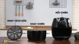 So sánh giá Nồi chiên không dầu Mishio MK-01 3.8 lít - Tìm sản phẩm giá rẻ nhất - Ảnh 13