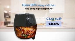 So sánh giá Nồi chiên không dầu Mishio MK-01 3.8 lít - Tìm sản phẩm giá rẻ nhất - Ảnh 6