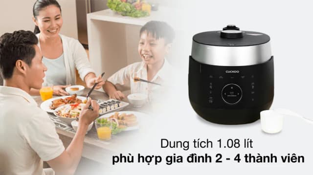Top 1 so sánh giá Nồi cơm áp suất cao tần Cuckoo 1.08 lít CRP-BHBC0600F - Tìm sản phẩm giá rẻ nhất - Ảnh 12