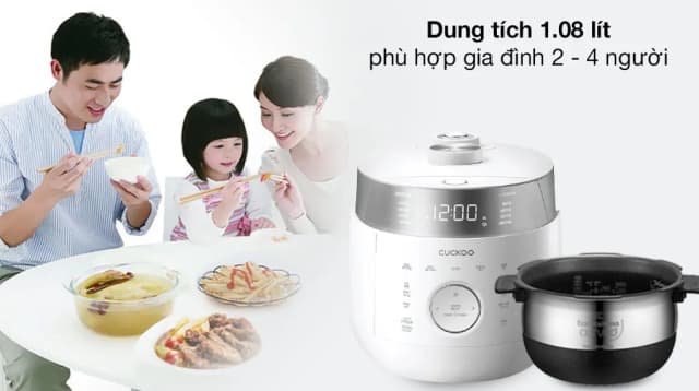 Top 1 so sánh giá Nồi cơm áp suất cao tần Cuckoo 1.08 lít CRP-BHBC0600F - Tìm sản phẩm giá rẻ nhất - Ảnh 13
