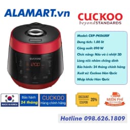 So sánh giá Nồi cơm áp suất cao tần Cuckoo 1.08 lít CRP-LHBR0600F - Tìm sản phẩm giá rẻ nhất - Ảnh 4