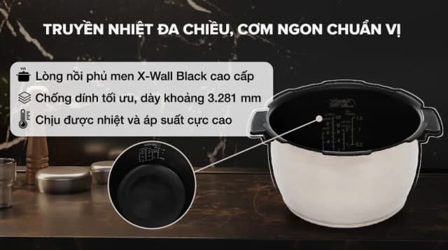 Top 1 so sánh giá Nồi cơm áp suất cao tần Cuckoo 1.8 lít CRP-LHBR1000F - Tìm sản phẩm giá rẻ nhất - Ảnh 17