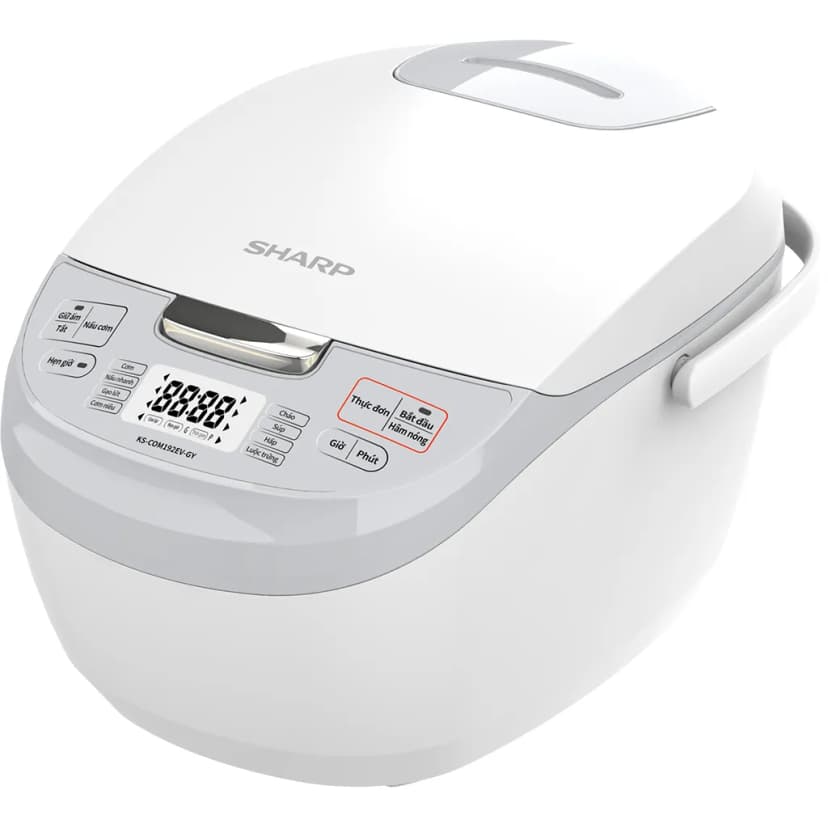 So sánh giá Nồi cơm áp suất cao tần Sharp 1.8 lít KS-XW181V-S - Tìm sản phẩm giá rẻ nhất - Ảnh 1