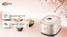 So sánh giá Nồi cơm áp suất cao tần Sharp 1.8 lít KS-XW181V-S - Tìm sản phẩm giá rẻ nhất - Ảnh 13