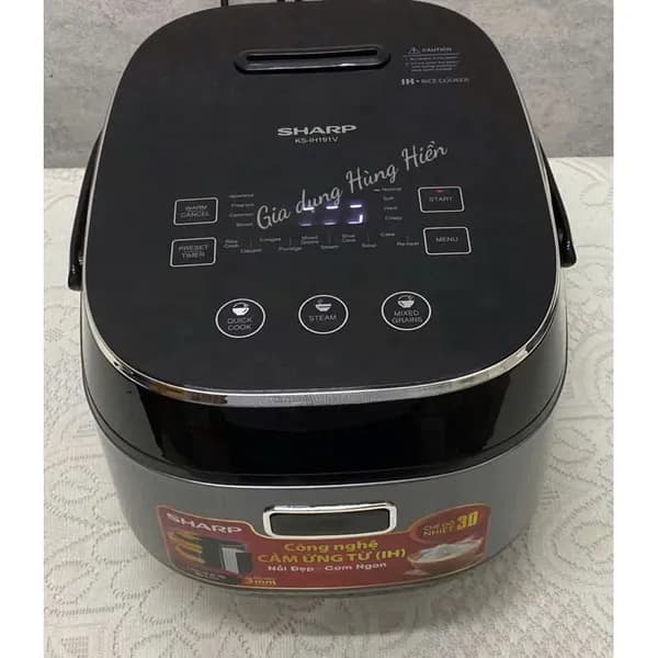 So sánh giá Nồi cơm áp suất cao tần Sharp 1.8 lít KS-XW181V-S - Tìm sản phẩm giá rẻ nhất - Ảnh 6