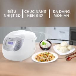 So sánh giá Nồi cơm áp suất cao tần Sharp 1.8 lít KS-XW181V-S - Tìm sản phẩm giá rẻ nhất - Ảnh 9