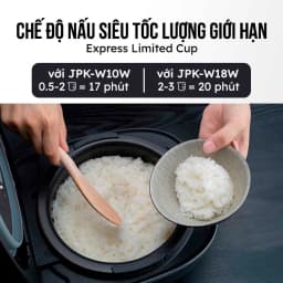 Nồi cơm áp suất cao tần Tiger 1.0 lít JPK-W10W - Giá rẻ nhất hôm nay - Ảnh 12