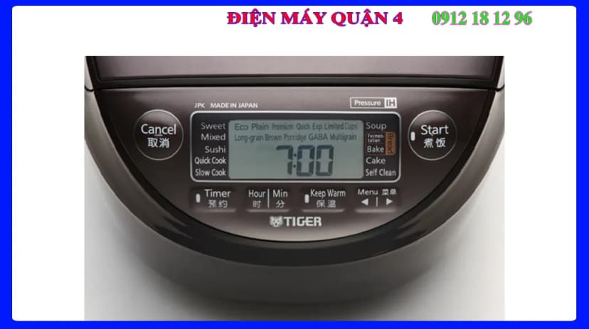 Nồi cơm áp suất cao tần Tiger 1.0 lít JPK-W10W - Giá rẻ nhất hôm nay - Ảnh 13