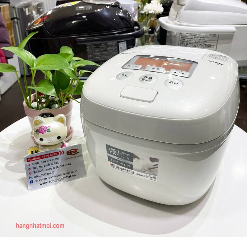 Nồi cơm áp suất cao tần Tiger 1.0 lít JPK-W10W - Giá rẻ nhất hôm nay - Ảnh 22