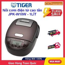 Nồi cơm áp suất cao tần Tiger 1.0 lít JPK-W10W - Giá rẻ nhất hôm nay - Ảnh 4