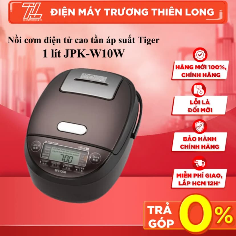 Nồi cơm áp suất cao tần Tiger 1.0 lít JPK-W10W - Giá rẻ nhất hôm nay - Ảnh 82
