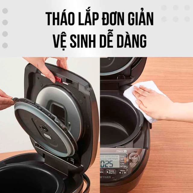 So sánh giá Nồi cơm áp suất cao tần Tiger 1.8 lít JPK-W18W rẻ nhất? - Ảnh 17