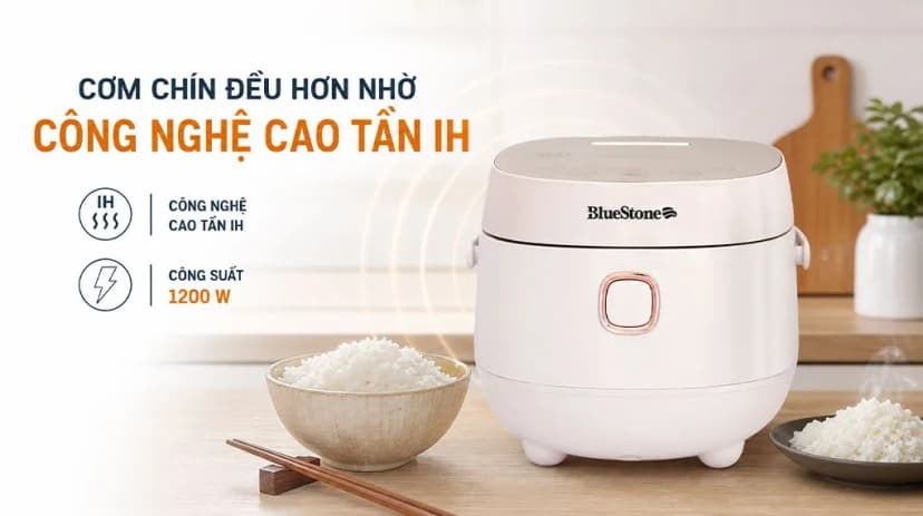 So sánh giá Nồi cơm cao tần BlueStone 1.2 lít RCB-5981 - Tìm sản phẩm giá rẻ nhất - Ảnh 3