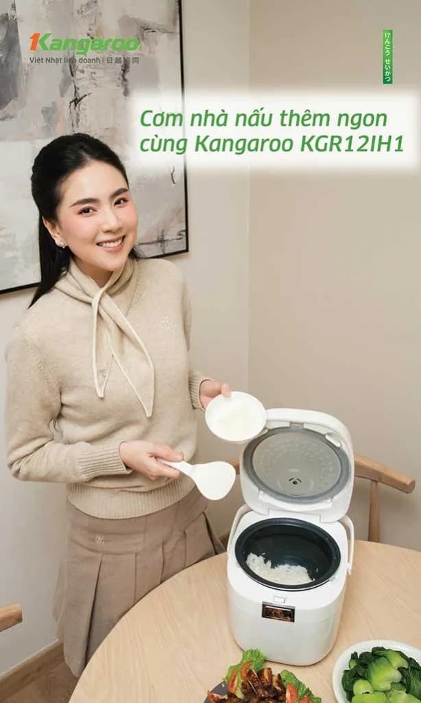 Nồi cơm cao tần Kangaroo 1.2 lít KGR12IH1 - Giá rẻ nhất hôm nay - Ảnh 12
