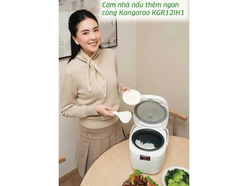 Nồi cơm cao tần Kangaroo 1.2 lít KGR12IH1 - Giá rẻ nhất hôm nay - Ảnh 10