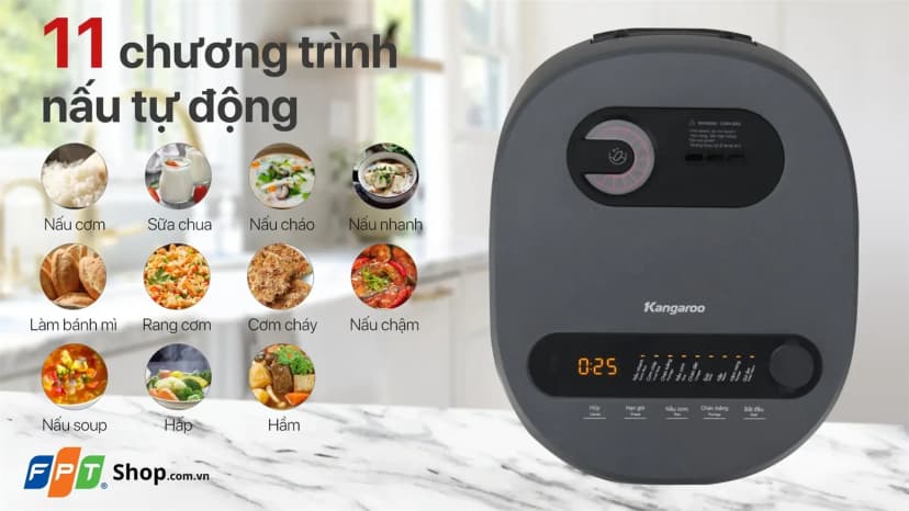 Nồi cơm cao tần Kangaroo 1.8 lít KGR18IH3 - Giá rẻ nhất hôm nay - Ảnh 16