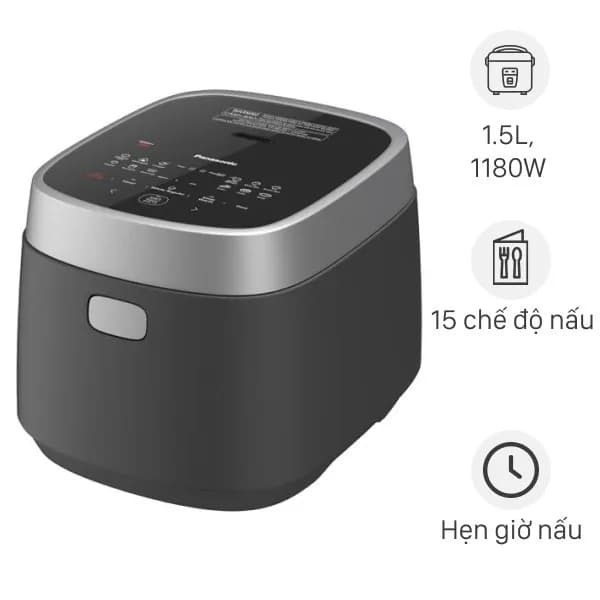 So sánh giá Nồi cơm cao tần Panasonic 1.5 lít SR-HN151KRA rẻ nhất? - Ảnh 2