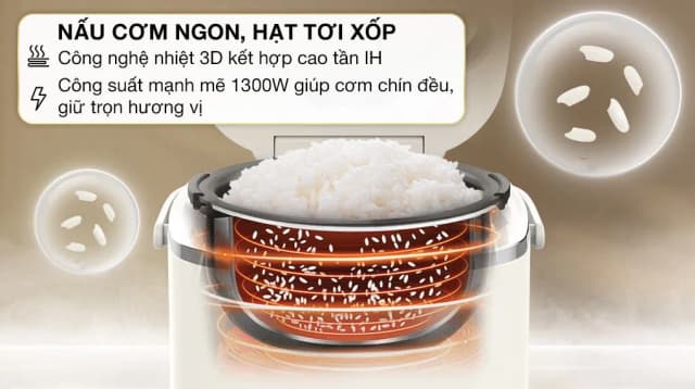 So sánh giá Nồi cơm cao tần Sharp 1.8 lít KS-IH18IX-WH rẻ nhất? - Ảnh 5