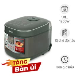 Nồi cơm cao tần Tefal 1.8 lít RK818A68