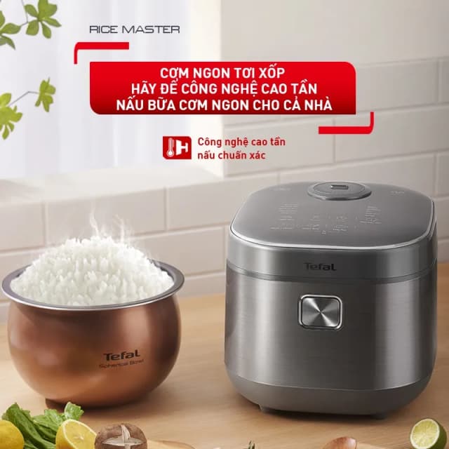 So sánh giá Nồi cơm cao tần Tefal 1.8 lít RK818A68 rẻ nhất? - Ảnh 6
