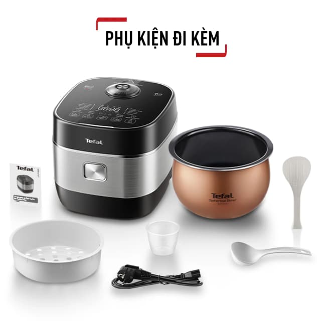 So sánh giá Nồi cơm cao tần Tefal Rice Master Max 1.8 lít RK819868 rẻ nhất? - Ảnh 6