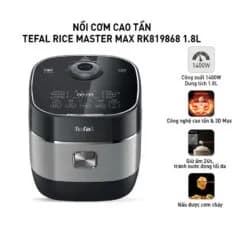 So sánh giá Nồi cơm cao tần Tefal Rice Master Max 1.8 lít RK819868 rẻ nhất? - Ảnh 10