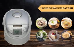 Nồi cơm cao tần Tiger 0.54 lít JPF-A55W - Xám - Giá rẻ nhất hôm nay - Ảnh 2