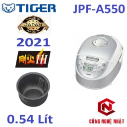 Nồi cơm cao tần Tiger 0.54 lít JPF-A55W - Xám - Giá rẻ nhất hôm nay - Ảnh 12