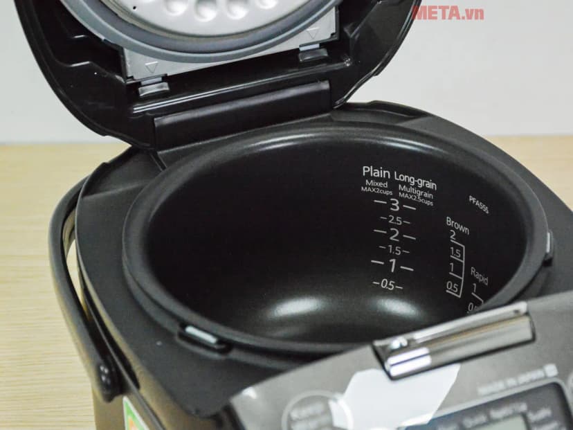 Nồi cơm cao tần Tiger 0.54 lít JPF-A55W - Xám - Giá rẻ nhất hôm nay - Ảnh 3