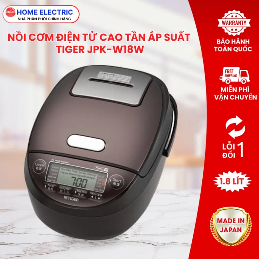 Nồi cơm cao tần Tiger 0.54 lít JPF-A55W - Xám - Giá rẻ nhất hôm nay - Ảnh 41