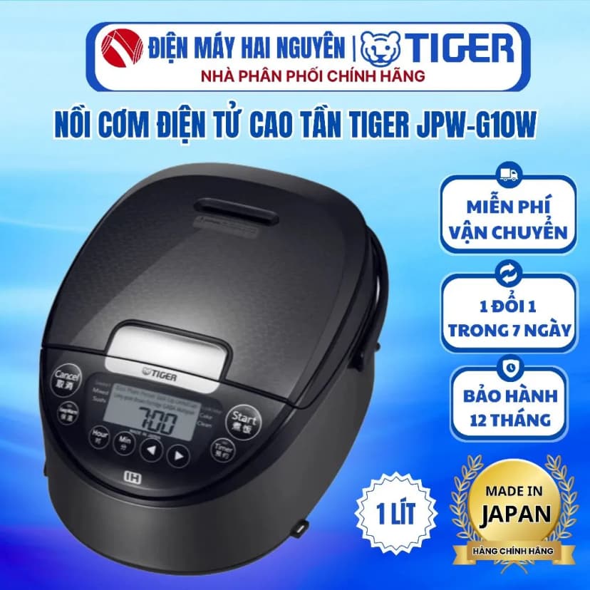 Nồi cơm cao tần Tiger 0.54 lít JPF-A55W - Xám - Giá rẻ nhất hôm nay - Ảnh 63