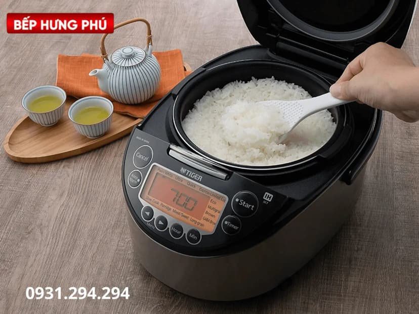 Nồi cơm cao tần Tiger 0.54 lít JPF-A55W - Xám - Giá rẻ nhất hôm nay - Ảnh 64