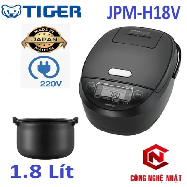 Top 1 so sánh giá Nồi cơm cao tần Tiger 1.8 lít JPM-H18V - Tìm sản phẩm giá rẻ nhất - Ảnh 16