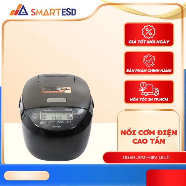 Top 1 so sánh giá Nồi cơm cao tần Tiger 1.8 lít JPM-H18V - Tìm sản phẩm giá rẻ nhất - Ảnh 6