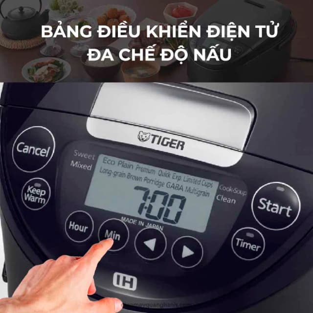 Top 1 so sánh giá Nồi cơm cao tần Tiger 1.8 lít JPM-H18V - Tìm sản phẩm giá rẻ nhất - Ảnh 57