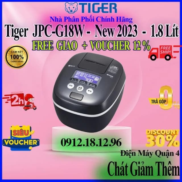 Top 1 so sánh giá Nồi cơm cao tần Tiger 1.8 lít JPW-G18W - Tìm sản phẩm giá rẻ nhất - Ảnh 11