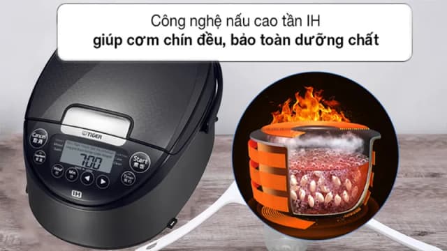 Top 1 so sánh giá Nồi cơm cao tần Tiger 1.8 lít JPW-G18W - Tìm sản phẩm giá rẻ nhất - Ảnh 21