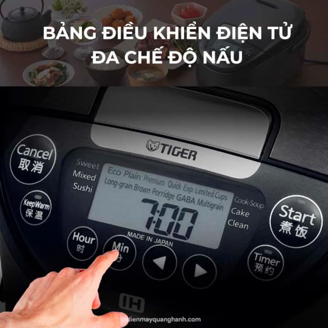 Top 1 so sánh giá Nồi cơm cao tần Tiger 1.8 lít JPW-G18W - Tìm sản phẩm giá rẻ nhất - Ảnh 27